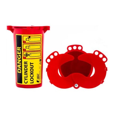 Zing ZING RecycLockout Lockout Tagout, Cylinder Lockout, Recycled Plastic, 7101 7101